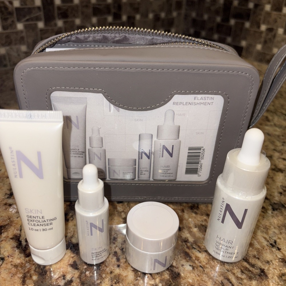 Nulastin‎ Luxe Travel Kit By Nulastin Brand New sei of 5 items only LOOK